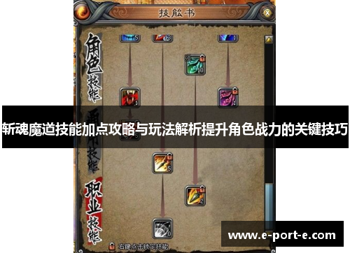 斩魂魔道技能加点攻略与玩法解析提升角色战力的关键技巧 斩魂魔道技能加点攻略与玩法解析提升角色战力的关键技巧